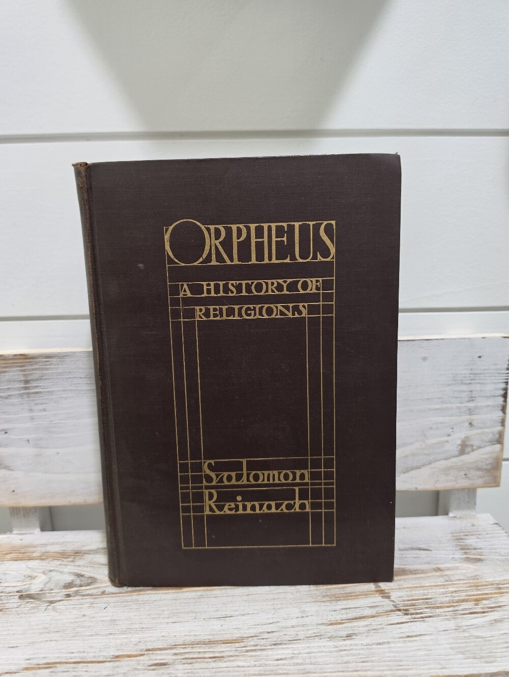 1930 Hardback Of Orpheus: A History Of Religions